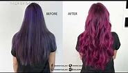 ROSE RED HAIR COLOR - How To Do That Shade