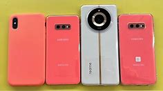 Incoming Call Samsung S10E Coral TWO vs iPhone X vs Realmi 11pro