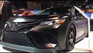 2018 Toyota Camry custom with matte paint job TRD edition