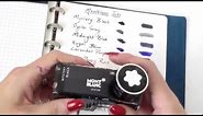 Montblanc inks overview