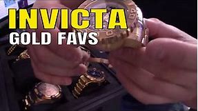 Invicta Gold Watch | My Favorite Gold Invicta Watches | Gold Invicta Watches