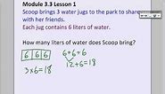 3rd Grade Multiplication Tape Diagram