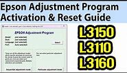 Epson Adjustment Program Activation and Reset Tutorial for Epson Printers