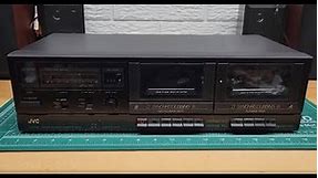 JVC TD-W106 Dual Cassette Deck Demo