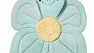 Nuby Turtle Baby Bath Cushion for Bathtub or Sink, Soft and Easy to Dry Fabric, 0-6 Months, Turquoise