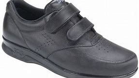 VTO Black - Men's Velcro Walking Shoe - SAS Shoes on SASnola.com