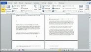 How to Create Double Page Layout on Word : Using Microsoft Word