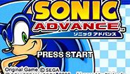 Sonic Advance - walkthrough