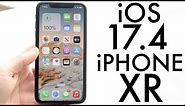 iOS 17.4 On iPhone XR! (Review)