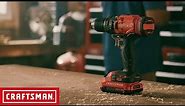 CRAFTSMAN V20* 1/2-IN. Cordless Drill/Driver | Tool Overview