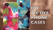 DIY How to Decorate Your Phone Case | Tie Dye With Nail Polish