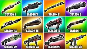 Evolution of All Fortnite Shotguns (Chapter 1 Season 1 - Chapter 5 Season 1)