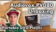Audiovox PVD80 Portable DVD Player Unboxing
