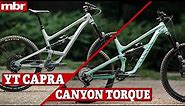 Direct-sales Enduro Bikes Review: Canyon Torque Vs YT Capra | MBR