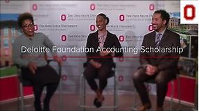 Deloitte Foundation Accounting Scholarship at The Ohio State University