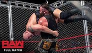 FULL MATCH - Big Show vs. Braun Strowman – Steel Cage Match: Raw, Sept. 4, 2017