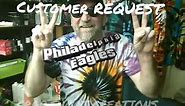 PHILADELPHIA EAGLES 6 - 0 TIE DYE (CUSTOMER SHIRTS 2 ) @crapshootcreations
