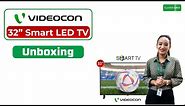 Videocon 32" Smart TV Unboxing & Features Highlights | Best Smart TV Under 20k in Nepal 2022 |