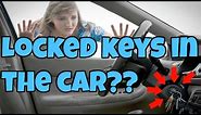 Locked keys in car How to unlock car door (with a smartphone)