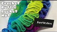 Crochet Ruffle Bucket Hat | JayStyles