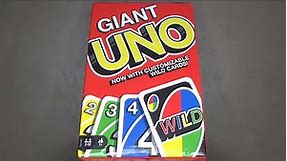 Giant UNO Card Game Opening