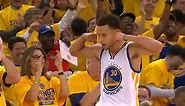 Steph Curry Completes Circus And-1 Reverse Layup