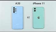 Samsung A33 vs iPhone 11 Speed Test & Camera Comparison