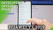 Enable Developer Options in HUAWEI Y7 2019 - OEM Unlock / USB Debugging