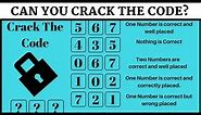 CRACK THE CODE #BRAINTEASERS | CRITICAL THINKING #PUZZLES