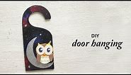 DIY Door Hanger | Door Decor | Home Decorating Ideas