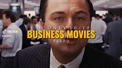 The Best Business Movies... #businessmovies #thewolfofwallstreet #moneyball #thesocialnetwork #thankyouforsmoking #business #theonly1010businessmovies