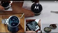 Moto 360 Battery replacement - the easy way how to replacement Battery in smart watch