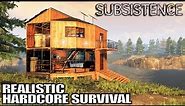 Hardest Survival Game Around | Subsistence Gameplay | Part 1