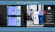 Online training for Milli-Q water purification system