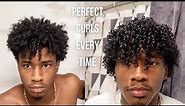 CURLY HAIR ROUTINE 2022 | perfect curls every time