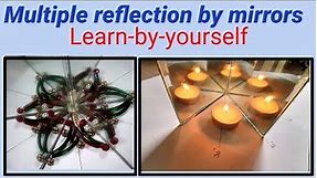 Multiple reflection by mirrors