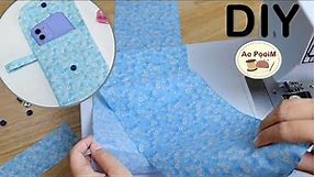 DIY Fabric phone case in 5 minutes