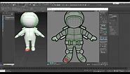 [Unity-AR-ColorMapping] How to make coloring 3D with 3ds Max