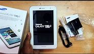 Samsung Galaxy Tab 2 7.0 Unboxing -White