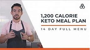 1,200 Calorie Keto Meal Plan: Full 14 Day Menu