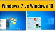 Windows 7 vs Windows 10: Basic Comparison