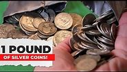 ONE POUND of Silver Coins!