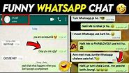 Funny WhatsApp Chat 🤣 || Funniest Whatsapp Chats Ever || funniest whatsapp chats With Girlfriend