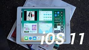 iOS 11: New iPad Features!