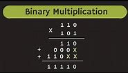 Binary Multiplication Explained (with Examples)
