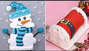 Best Christmas Cake and Dessert Collection ⛄️🎄 Amazing Cake Decorating Ideas For Christmas