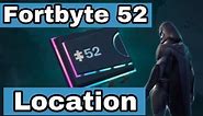 Fortnite Fortbye #52 Location - Accessible With Bot Spray Inside A Robot Factory | How to unlock