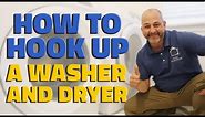 How to Hook up a Washer and Dryer