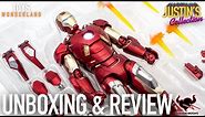 S.H.Figuarts Iron Man MK7 Avengers Assemble Bandai Tamashii Nations Unboxing & Review