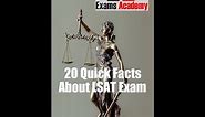 Law School Admission Test | Quick Facts | LSAT #quickfacts